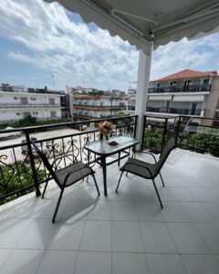 Apartment for 4 people in Thassos - balcony with garden view